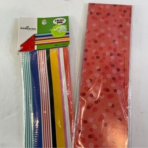 🆕 Double-Sided Classroom Border Trim – Stripes & Dots Design, 38ft x 3in